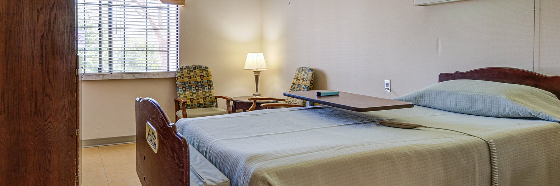 Private bedroom at Tice Valley Post Acute